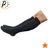 Closed Toe 15-20 mmHg Zipper Moderate Compression Leg Circulation Socks (Black, S/M)...