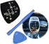 Car Gear Sticker Shift Knob Panel Cover for BMW Models X1 X3 X5 X6 F01 F10 F30 F35 F18 GT 1 3 5 6 7 Series Short Type...
