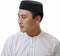 Mens Muslim Kufi Hats Ramadan Prayer Kufi Hats for Men Islam Prayer Hat Eid Gift Ramadan Eid Gift Arabian Headwear Black...