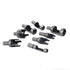 Utoolmart 8pcs Wood Plug Cutter Drills Bit Set 1/4” 3/8” 1/2” 5/8” Barrel Cork Tenon Hole Saw Cutting Tools for Woodworking, High Carbon Steel...