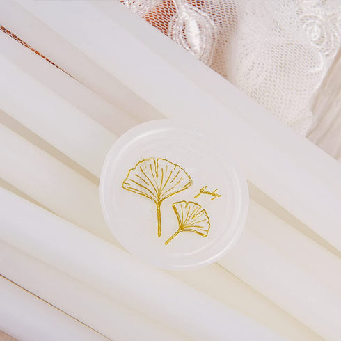 12PCS Translucent Glue Gun Sealing Wax Sticks for Wax Seal Stamp, Make Seals for Wedding Invitations, Cards Envelopes, DIY Flowers/Leafs/Photos Cr...