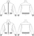 Vogue Unisex Bomber Jacket Sewing Pattern Kit, Code V1877, Sizes S-M-L, Multicolor...