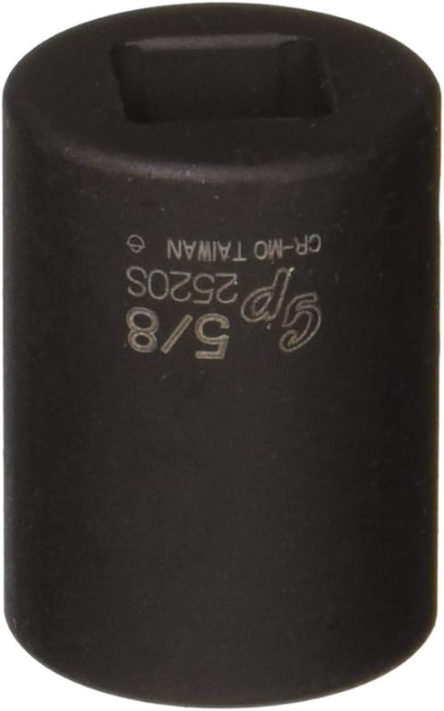 Grey Pneumatic (2520S) 1/2" Drive x 5/8" Standard 8-Point Socket...