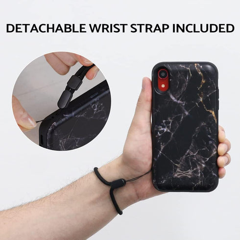 TORU CX PRO for iPhone Xs Max Case Wallet | Protective Shockproof Heavy Duty Cover with Hidden Card Holder & Card Slot |Wrist Strap, Lightning Ada...