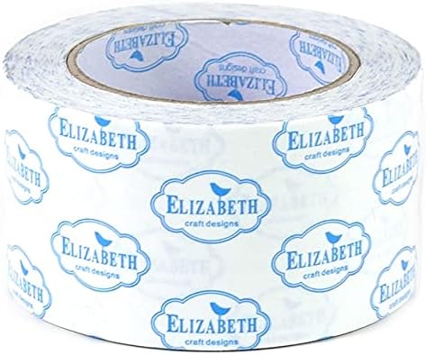 Elizabeth Craft Designs Clear Double-Sided Adhesive Roll, 64mm/2.5-Inch by 27-Yard...
