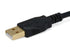 Monoprice USB-A Male to USB-B Male 2.0 Cable - 28/24AWG, Shielded, Gold Plated, 6 Feet, Black...