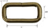 COTOWIN 1" Rectangle Buckle Ring,Pack of 20...