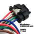 Allmost 68406157AA Rear Taillight Harness Connector Compatible with Jeep Renegade 2015-2022, Black...
