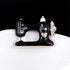 1 PCS Cute Sewing Machine Brooch Pins for Women Wedding - Black Enamel...