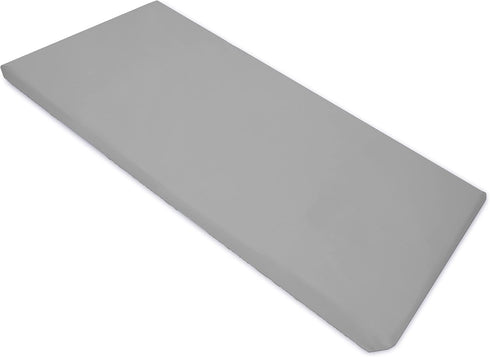 American Baby Company Fitted Nap Mat Sheet with Elastic Corners 24" x 48" x 4" - Soft & Breathable Microfiber Rest Mat Sheet or Nap Mat Cover for ...