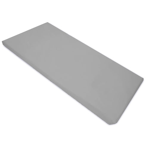 American Baby Company Preschool Bundle Set, a 24" x 48" x 4" Daycare/Preschool Mat Sheet and a 36" x 48" Toddler Blanket, Gray, for Boys and Girls...