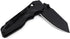Pocket Folding Knife for Men: 3.93" Stainless Steel All Black Blade, Axis Lock, G10 Scales with Clip, EDC Knives Great for Outdoor, Camping, Hikin...
