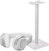 Headphone Stand Headset Holder Gaming Headset Holder with Aluminum Supporting Bar Flexible Headrest Anti-Slip Earphone Stand for All Headphones, W...