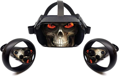 MIGHTY SKINS MightySkins Skin for Oculus Quest - Evil Reaper | Protective, Durable, and Unique Vinyl Decal Wrap Cover | Easy to Apply, Remove, and...