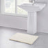 Walensee Bathroom Rug Non Slip Bath Mat (24x17 Inch Ivory) Water Absorbent Super Soft Shaggy Chenille Machine Washable Dry Extra Thick Perfect Abs...