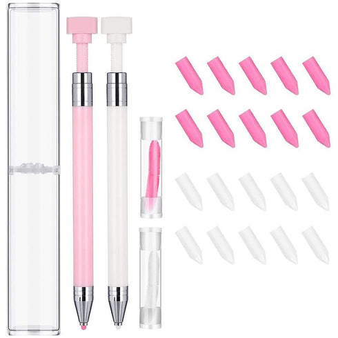 Diamond Painting Pen Set Replacement Wax Glue Diamond Art Accessories and Tool for DIY Painting Craft...