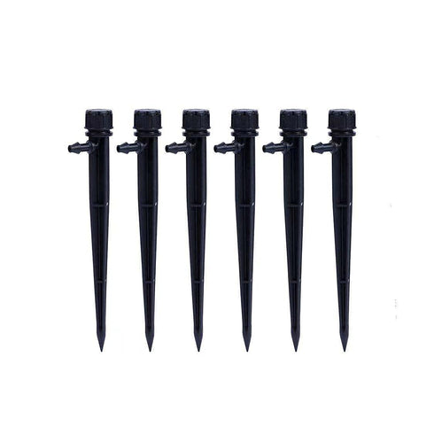 60 Piece of Drip Irrigation Emitters and Parts or Professional Irrigation Drippers and Drip Emitters or Sprinkler System Parts and Heads for 1/4 i...
