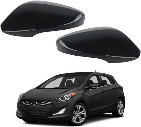 Rearview Mirror Cover Casing Housing, 1pc 876263X000 Car Rearview Mirror Cap Cover, 2011-2013 Compatible with Hyundai Compatible with Elantra MD, ...