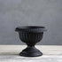 Grecian Urn Planter, Black, 12-Inch...