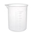 uxcell Measuring Cup 150ml PP Plastic Graduated Beaker Transparent for Lab Kitchen liquids 3pcs...