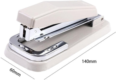 Rotatable Heavy Duty Stapler, Durable Metal Stapler for Desk, Effortless Stapler, Ergonmic Office Stapler, Portable Staple for Home & Office(White...