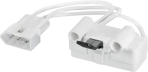 SANJOIN 3406107 Door Switch Replacement Fits for Whirlpool Dryer, Maytag Dryer, Replaces 3406109 3405100 3405101 3406100 3406101
