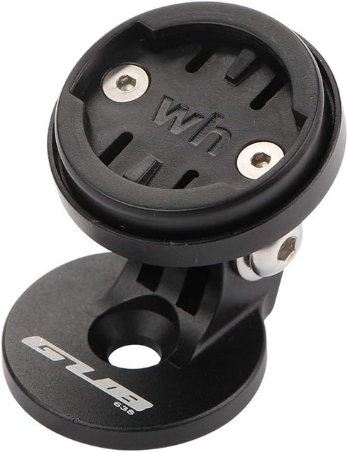 Angle Adjustable Bike Computer Mount - Stem Top Cap Holder Compatible with Garmin Edge, Wahoo Elemnt, Bryton, Cateye...