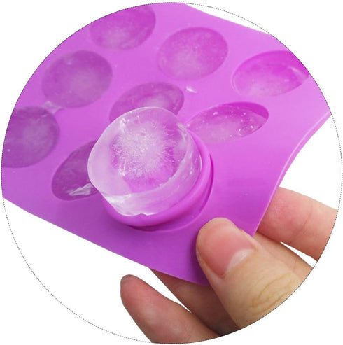 4 PACK Flower Shape Chocolate Candy Molds Set,DanziX Silicone 15 Cavity Baking Mold Ice Cube Tray for Wedding,Festival,Parties and DIY Crafts-Gree...