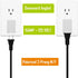 Polarized 2-Prong L Type Adapter, Vertical Right Angled Down Angle AC Adapter, NEMA 1-15P USA Outlet Saver Extension Adapter High Heat Resistant 2...