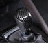 Duole Carbon Fiber Sport Print Interior Trim Gear Shift Knob for Mazda 3 6 CX-3 CX-5 CX-9 (Gear Shift Knob Trim)...