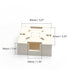 Fielect 86 Type Wall Switch Box Deep Case Recessed Mount Backbox Protection Cover Waterproof Dustproof PVC Wall Switch socket Box 3.35"×3.35"×1.57...