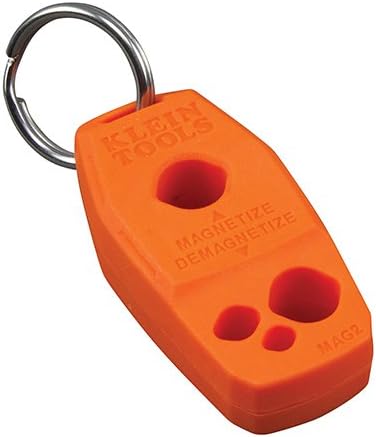 Klein Tools MAG2 Demagnetizer / Magnetizer for Screwdriver Bits and Tips, Makes Tools Magnetic with Powerful Rare-Earth Magnet...
