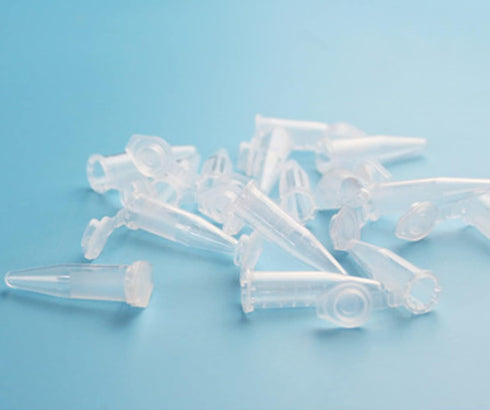 50 Pcs Centrifuge Tubes Bottom Tip Clear Plastic Test Tube Vials 0.2mL 0.5ML 1.5ML (0.5ml)...