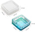 Ashtray Molds for Epoxy Resin, Resin Ashtray Molds Silicone Square and Round 2 PCS Set Easy to Demold (2 PCS Square)...