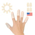 Gel Finger Cots, Finger Protector Support(14 PCS) NEW MATERIAL Finger Sleeves Great for Trigger Finger, Hand Eczema, Finger Cracking, Finger Arthr...