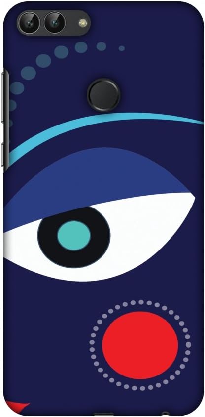 AMZER Slim Fit Handcrafted Designer Printed Snap On Hard Shell Case Back Cover with Screen Cleaning Kit Skin for Huawei P Smart, Huawei Enjoy 7S -...