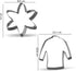 Science Chemistry Cookie Cutter Set - 8 Piece - Stainless Steel...