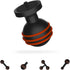 Aluminum Alloy 1''/25mm Ball Adapter with 1/4"-20 Threaded Stud Compatible with RAM Mounts B Size Double Socket Arm&Applicable to GoPro Insta360,D...