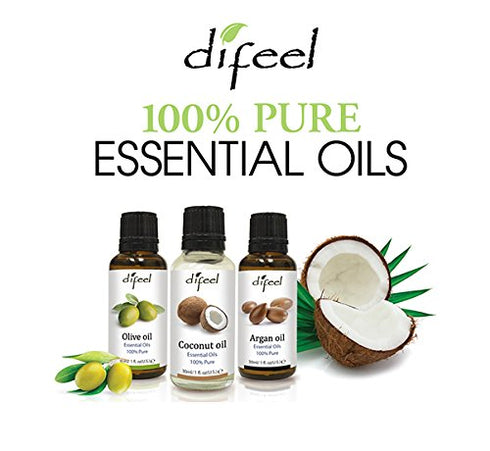 Difeel Essential Oils 100% Pure Peppermint Oil 1 ounce...