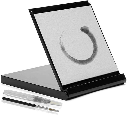 Water Artist Board Paint with Zen Relaxation Meditation Art Painting Board Drawing Brush Gifts for Artist...