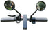 Yungeln Rearview Mirror Scooter Adjustable Rear View Glass Bicycle Mirror Reflector Compatible for Xiaomi 1S M365 Pro Scooter...