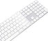 ProElife Keyboard Cover Skin for 2018-2017 Apple Magic Keyboard with Numeric Keypad A1843 US Enter MQ052LL/A Wireless Bluetooth Keyboard Ultra Thi...