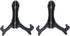 Artliving Black 6 Inch Wood-like Easels Plate Stand Holder Display Stands -Set of 2...