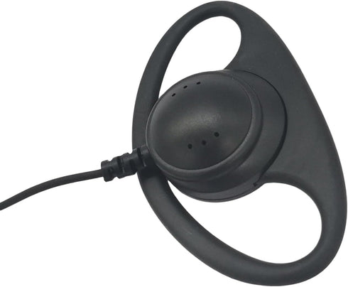 2-Way Radio Earpiece D Shape Loop Ring Ear Piece Headset for Baofeng uv5r uv 5r uv-5r for Retevis rt21 rt22 for Sancom for Kenwood 2 Pin Walkie Ta...