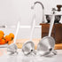 Stainless Steel Funnels, 3 in 1 Metal Kitchen Funnels for Filling Bottle with Handy Handle for Transferring Essential Oils, Liquid, Fluid, Dry Ing...