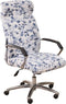 Stretch Office Chair Cover Slipcover, Soft Fit Universal Desk Rotating Chair, High Back Computer Chair, Removable Washable Anti-Dust Spandex Chair...