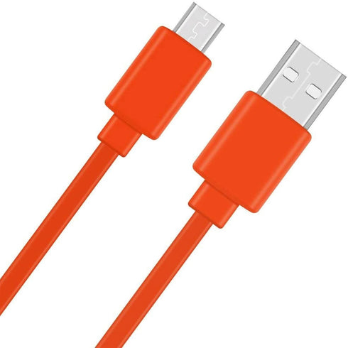 Replacement Tour Flat Charging Power Cable Cord Compatible Charge 3, Charge 2, Flip 4, Pulse 2, Flip 2, Flip 3, Pulse, Go, Clip plus, Clip, Micro ...