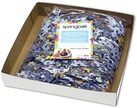 Springbok's 500 Piece Jigsaw Puzzle Evening at The Lake - Made in USA...