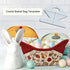 Acrylic Cookie Basket Bag Templates, Multifunctional Quilting Sewing Ruler, DIY Sewing Ruler Tailor, Practical Sewing Pattern Tools (5 inch)...