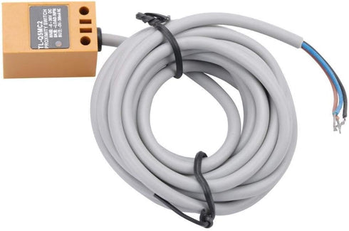 Tl-Q5Mc2 Inductive Switch,TL-Q5MC2 NPN Proximity Sensor Switch Inductive Sensor 3 Wire Normally Close Distance 5mm...